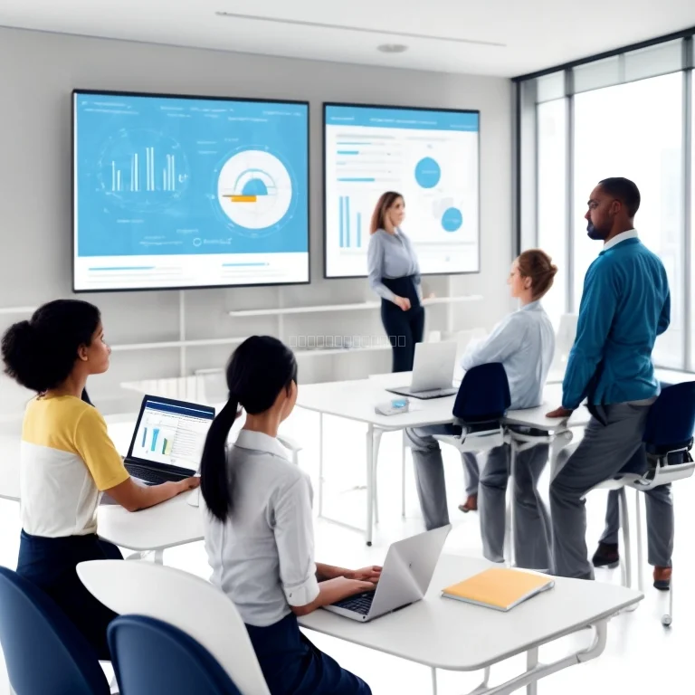 NobuAppen受講生の学習風景